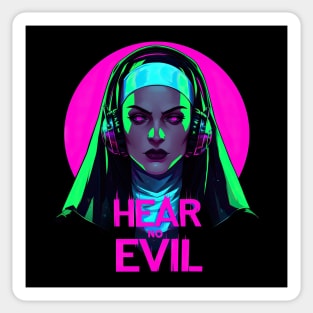 Hear no evil Sticker